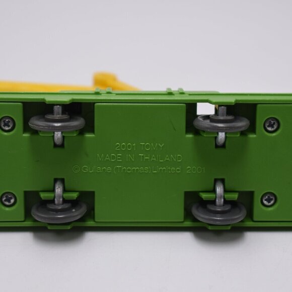 Thomas & Friends Kavin 2009 on Green Flatbed 2001 Plarail Railway Train TOMY - Picture 10 of 10